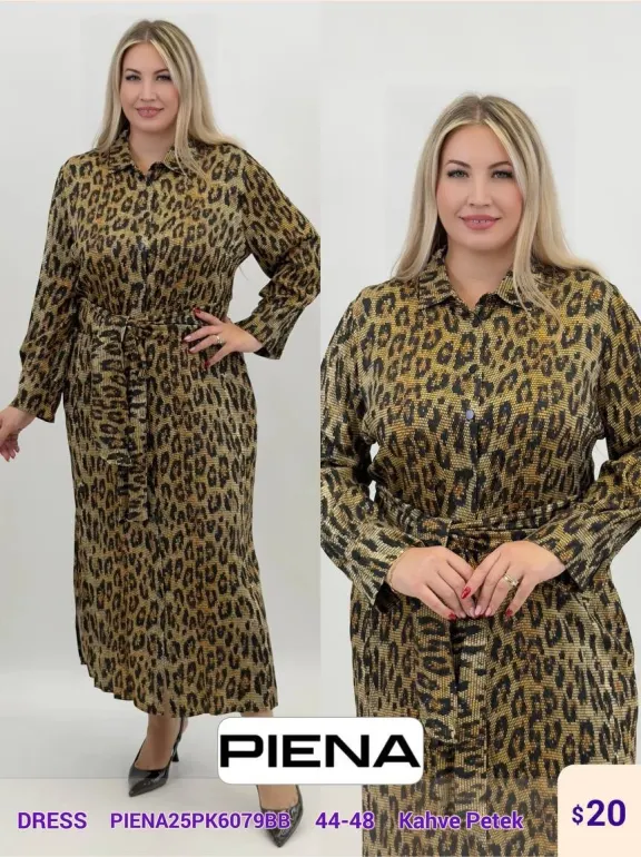 Платье PiENA (Brown, модель PIENA25PK6079BB) оптом