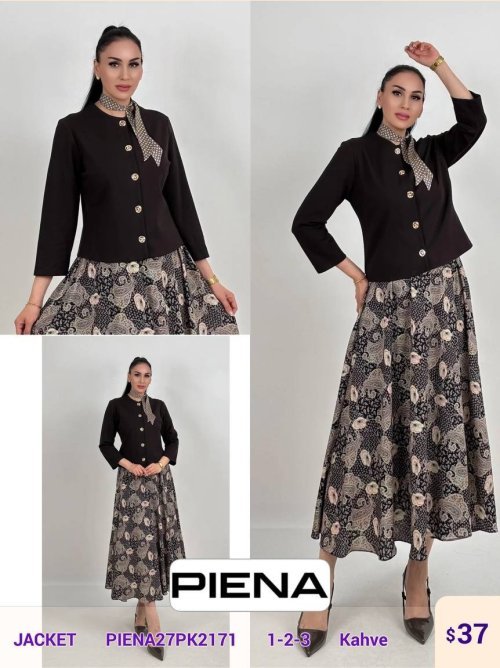 Жакет PiENA (Brown, модель PIENA27PK2171) оптом