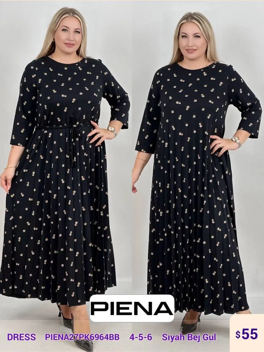 Платье PiENA (Black, модель PIENA27PK6964BB) оптом