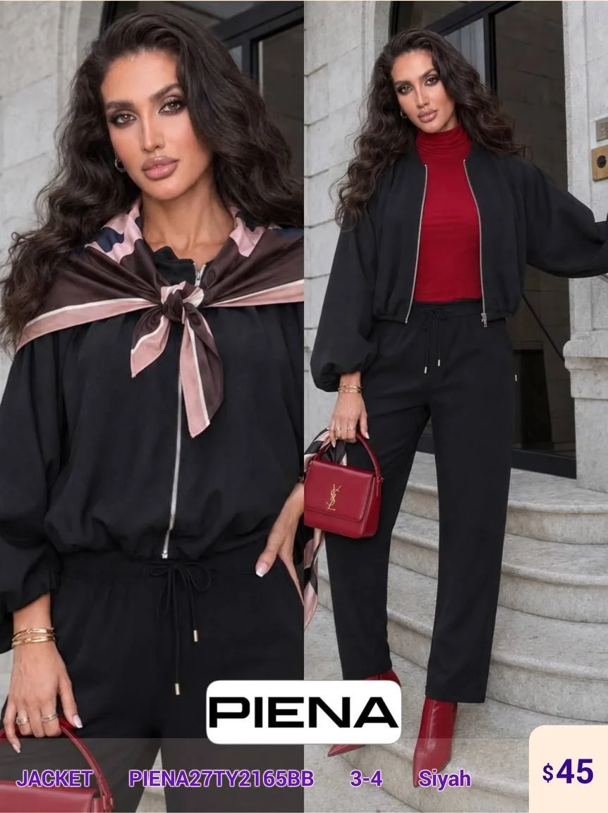 Жакет PiENA (Black, модель PIENA27TY2165BB) оптом