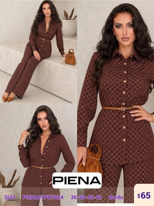 Костюмы и комплекты PiENA (Burgundy, модель PIENA27PK7024) оптом