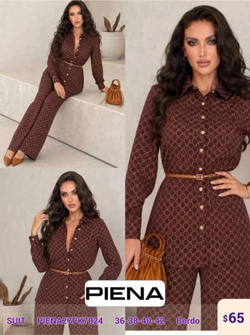 Костюмы и комплекты PiENA (Burgundy, модель PIENA27PK7024) оптом