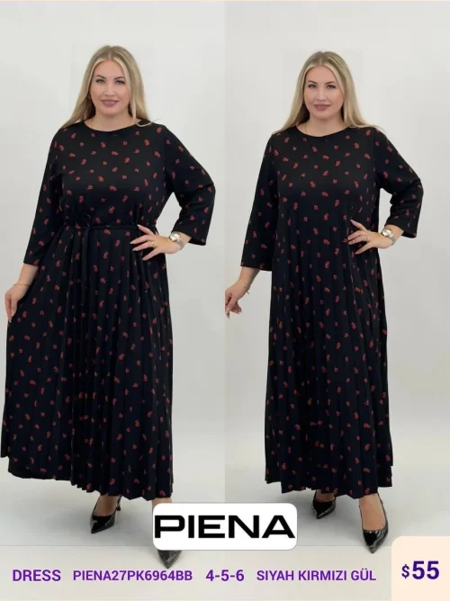 Платье PiENA (Black, модель PIENA27PK6964BB) оптом