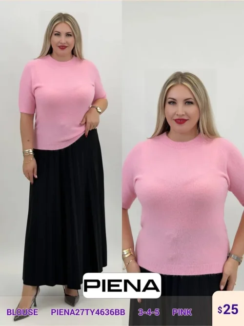 Блузка PiENA (Pink, модель PIENA27TY4636BB) оптом