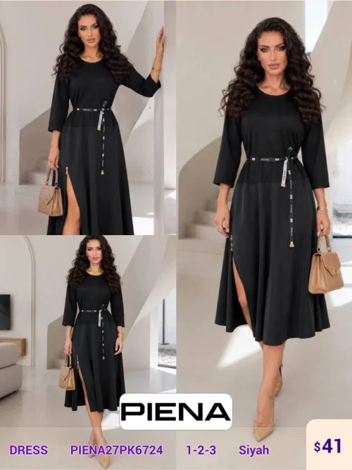 Платье PiENA (Black, модель PIENA27PK6724) оптом