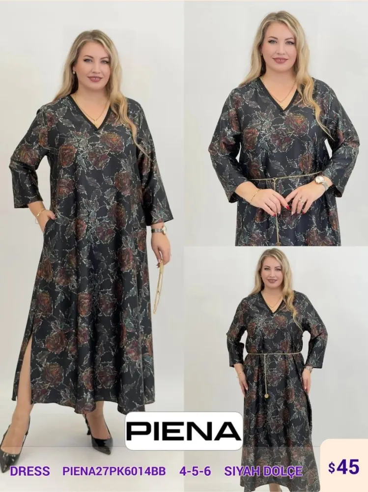 Платье PiENA (Black, модель PIENA27PK6014BB) оптом