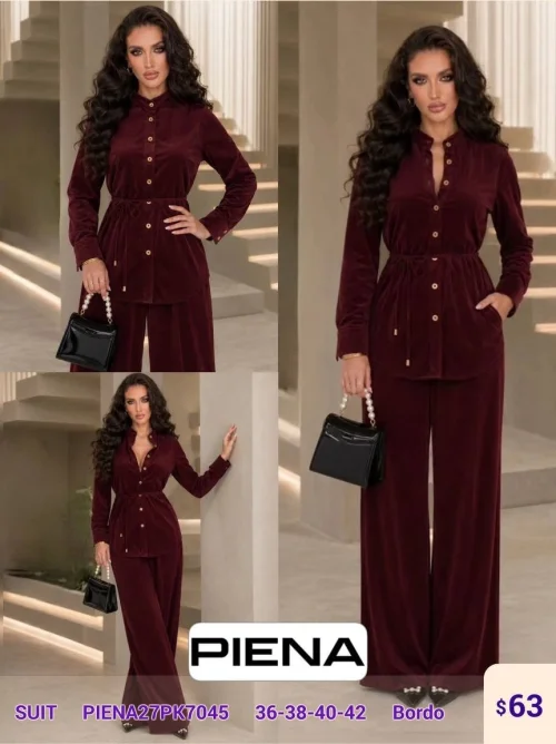 Костюмы и комплекты PiENA (Burgundy, модель PIENA27PK7045) оптом