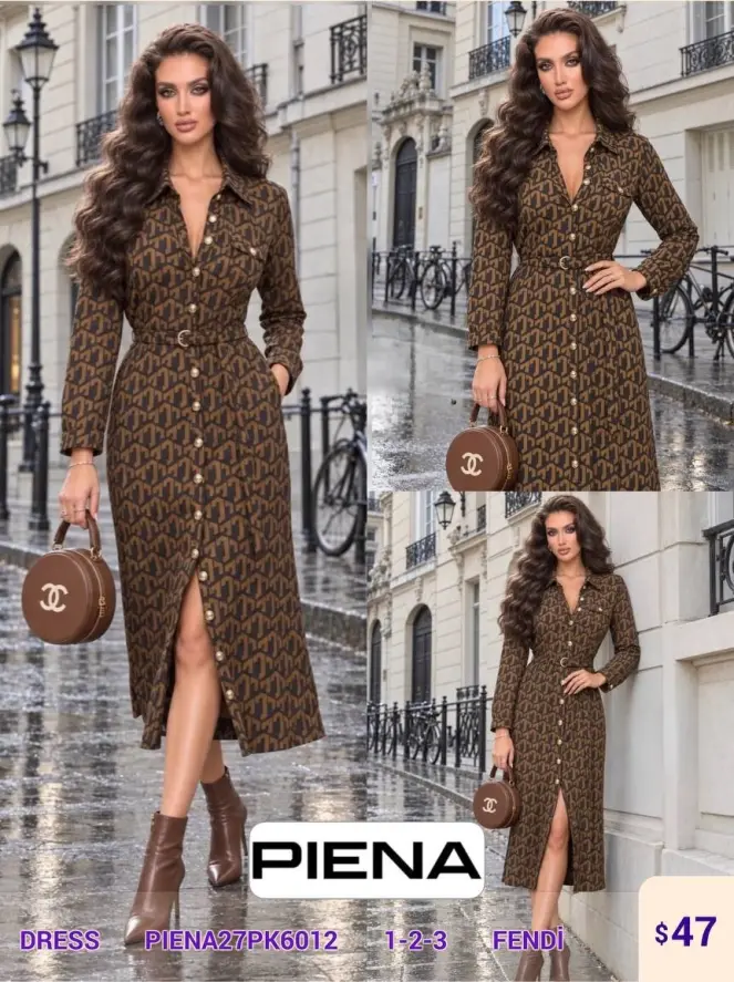 Платье PiENA (Not specified, модель PIENA27PK6012) оптом