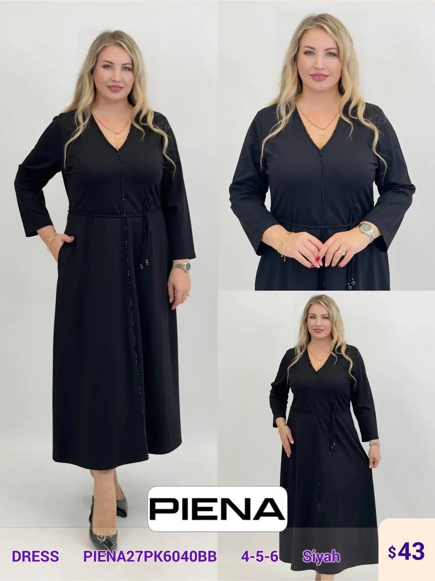 Платье PiENA (Black, модель PIENA27PK6040BB) оптом