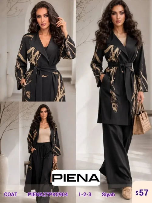 Пальто PiENA (Black, модель PIENA27PK5904) оптом