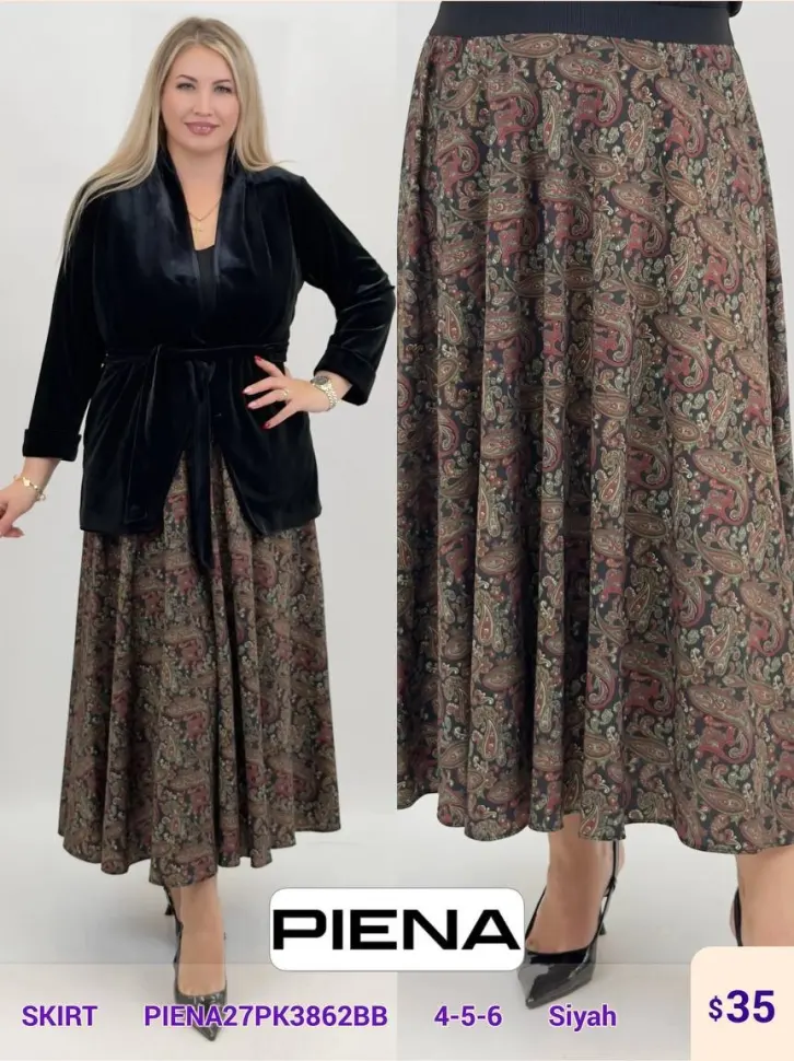 Юбка PiENA (Black, модель PIENA27PK3862BB) оптом