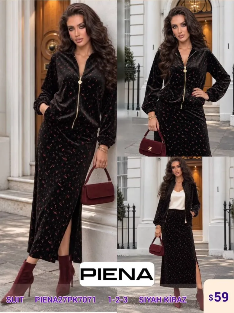 Костюмы и комплекты PiENA (Black, модель PIENA27PK7071) оптом