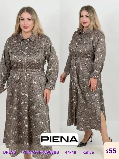 Платье PiENA (Brown, модель PIENA27PK6968BB) оптом