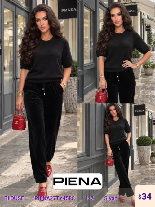 Блузка PiENA (Black, модель PIENA27TY4588) оптом