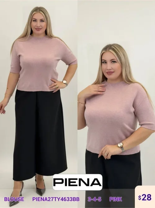Блузка PiENA (Pink, модель PIENA27TY4633BB) оптом