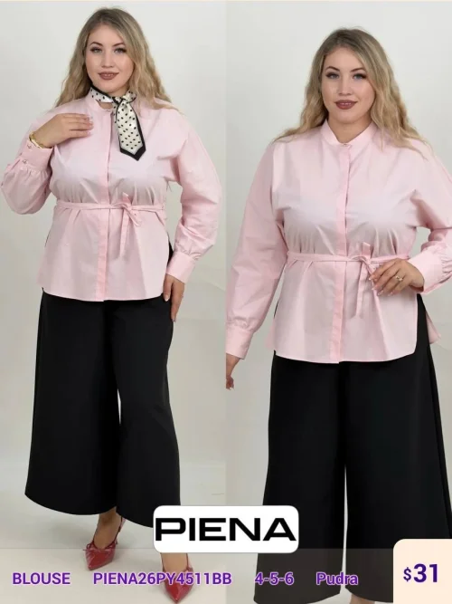 Блузка PiENA (Pink, модель PIENA26PY4511BB) оптом