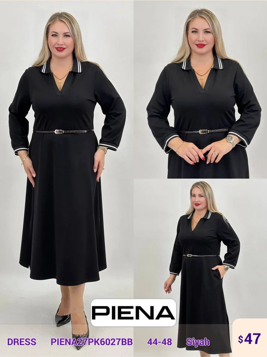 Платье PiENA (Black, модель PIENA27PK6027BB) оптом