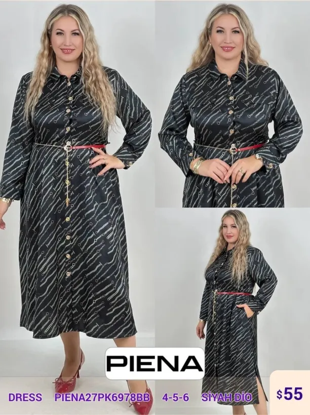 Платье PiENA (Black, модель PIENA27PK6978BB) оптом
