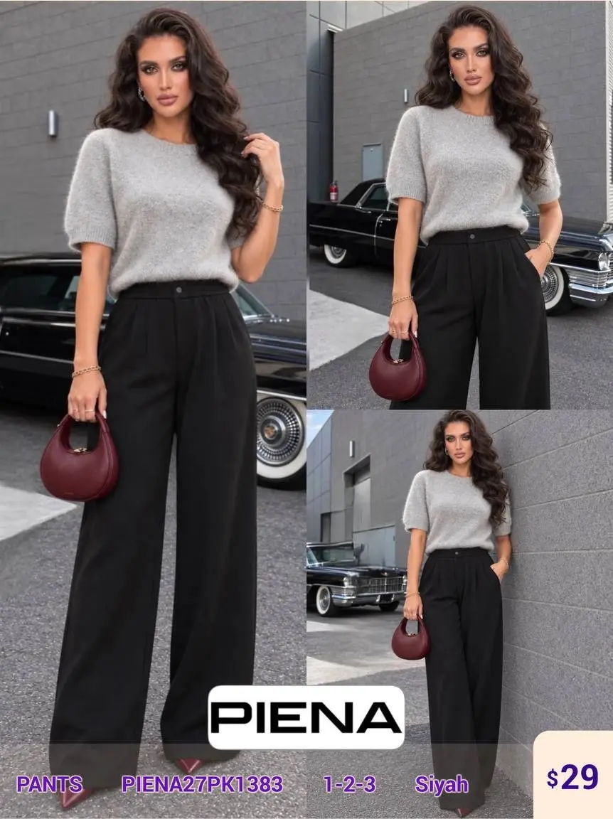 Брюки PiENA (Black, модель PIENA27PK1383) оптом