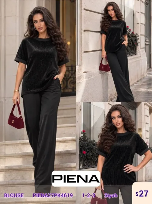 Блузка PiENA (Black, модель PIENA27PK4619) оптом