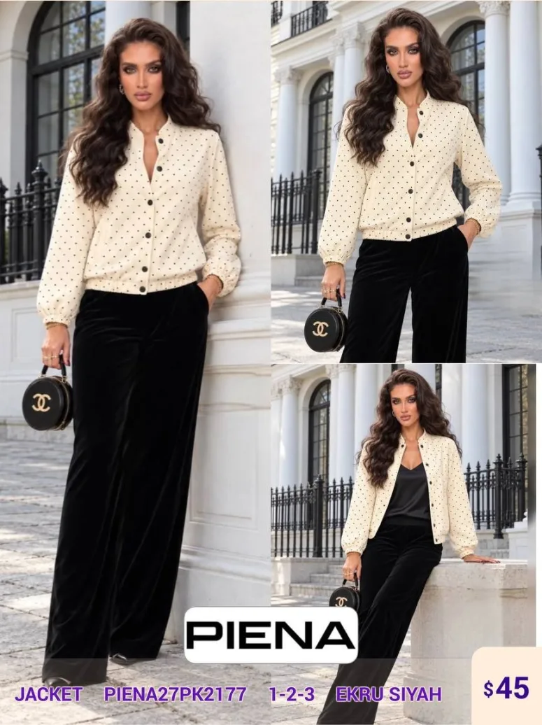Жакет PiENA (Black, модель PIENA27PK2177) оптом