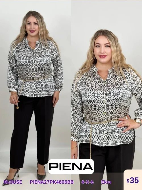 Блузка PiENA (Cream, модель PIENA27PK4606BB) оптом