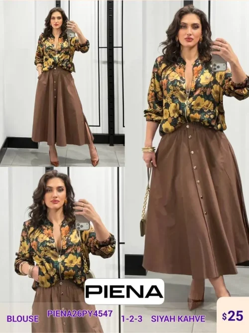 Блузка PiENA (Black, модель PIENA26PY4547) оптом