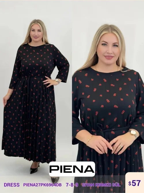 Платье PiENA (Black, модель PIENA27PK6964DB) оптом