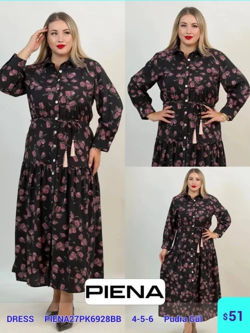 Платье PiENA (Pink, модель PIENA27PK6928BB) оптом