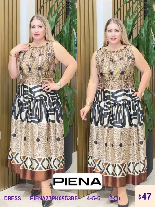 Платье PiENA (Cream, модель PIENA27PK6953BB) оптом