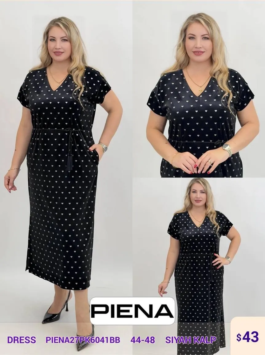Платье PiENA (Black, модель PIENA27PK6041BB) оптом