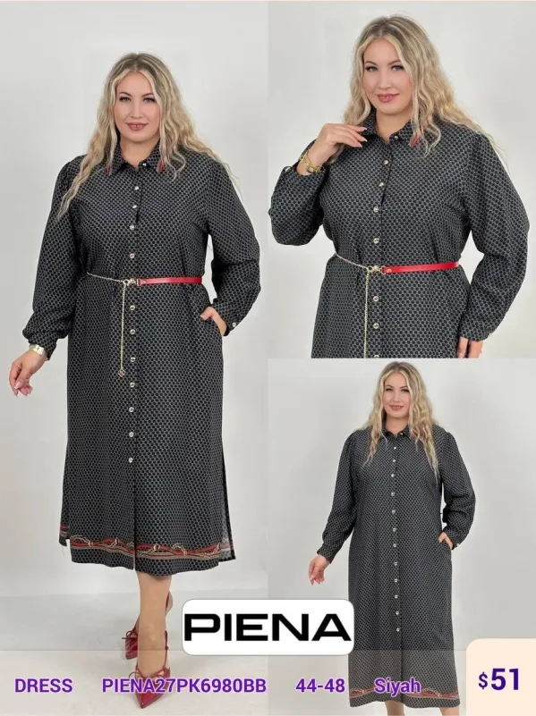 Платье PiENA (Black, модель PIENA27PK6980BB) оптом
