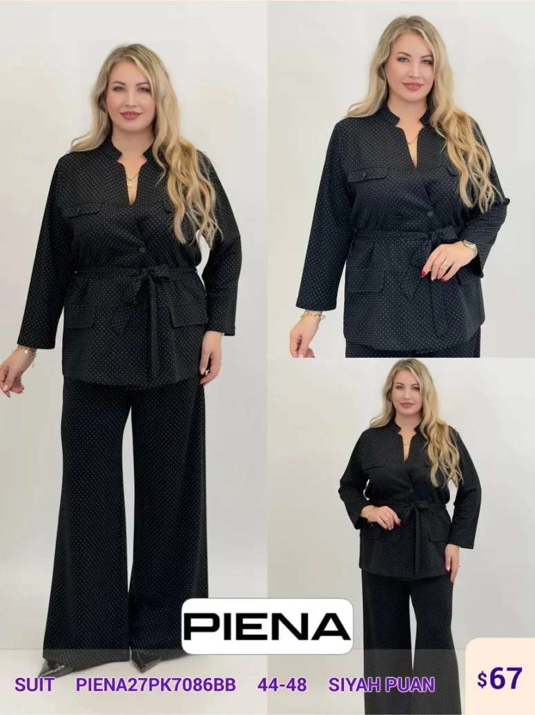 Костюмы и комплекты PiENA (Black, модель PIENA27PK7086BB) оптом