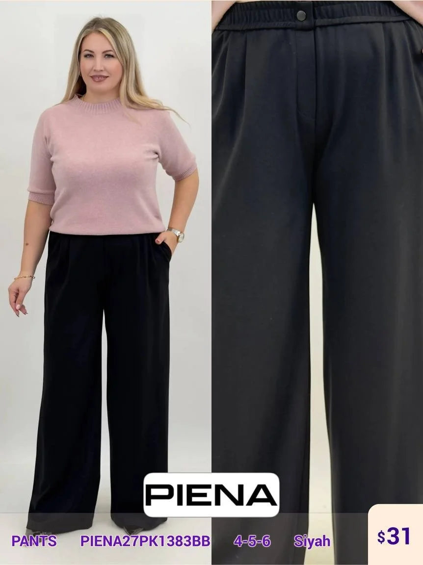 Брюки PiENA (Black, модель PIENA27PK1383BB) оптом