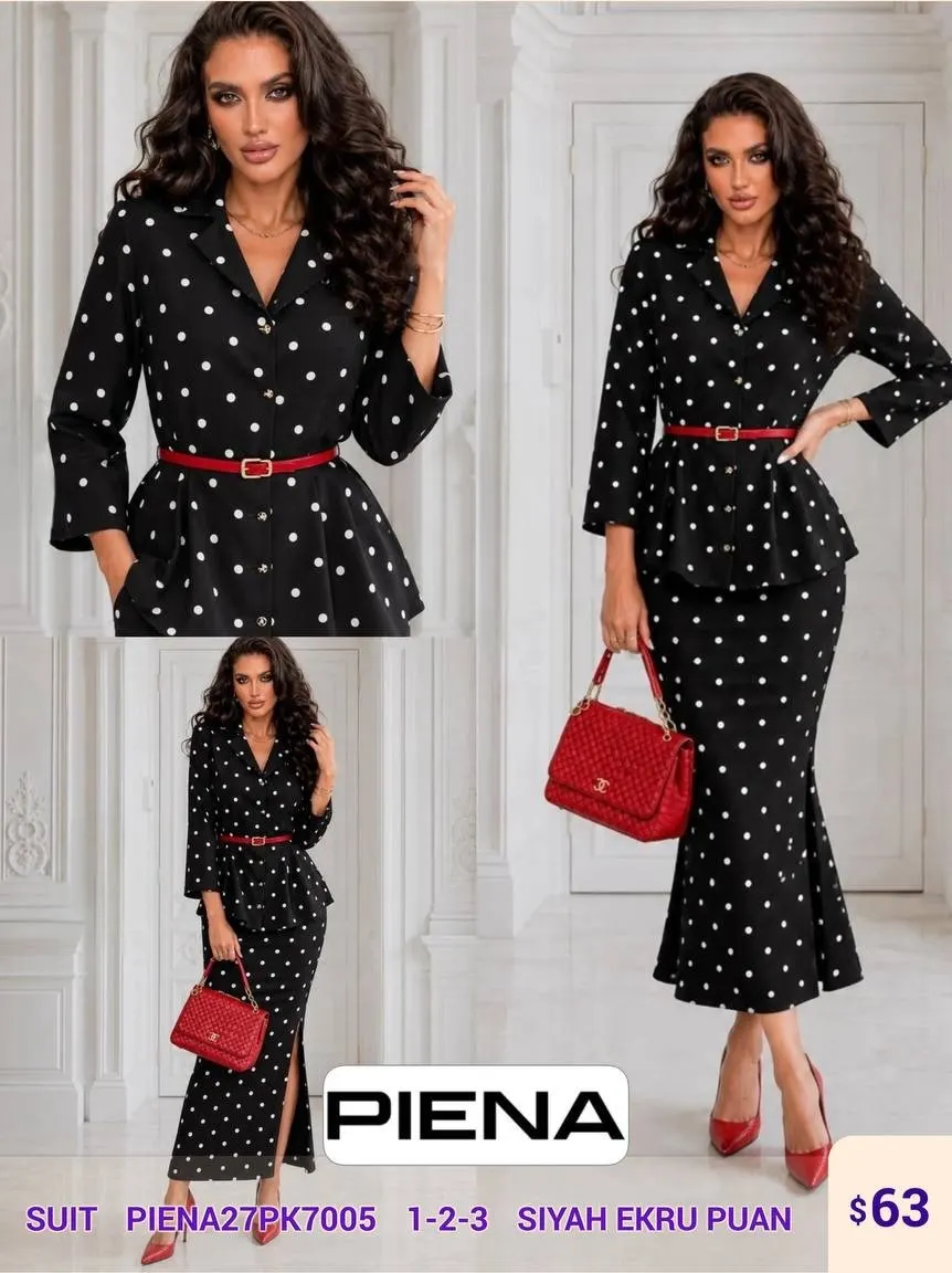 Костюмы и комплекты PiENA (Black, модель PIENA27PK7005) оптом