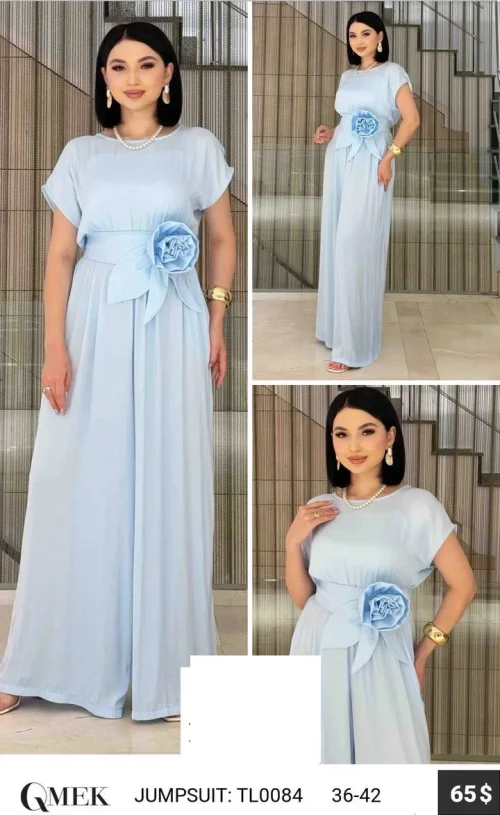 Костюм QMEK (Небесно-голубой, модель TL0084) оптом