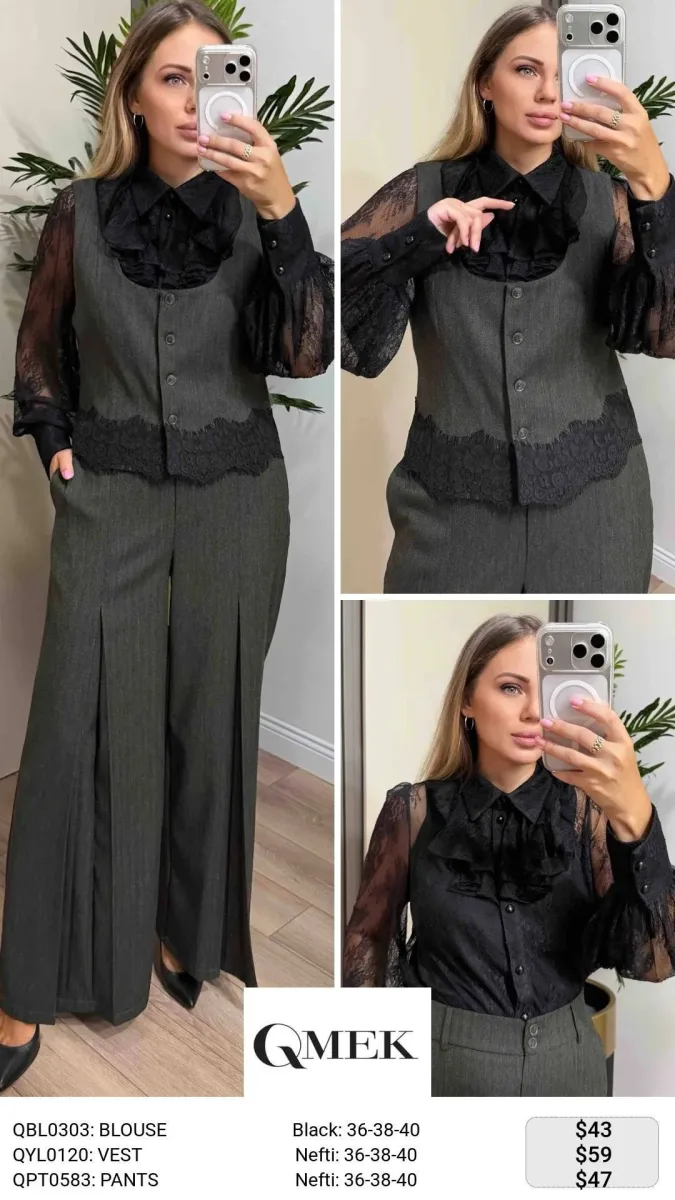 Жилет QMEK (Black, модель QYL0120) оптом