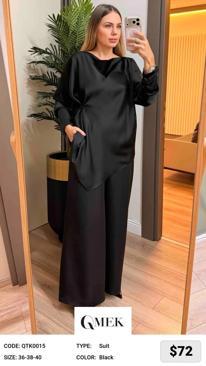 Костюмы и комплекты QMEK (Black, модель QTK0015) оптом