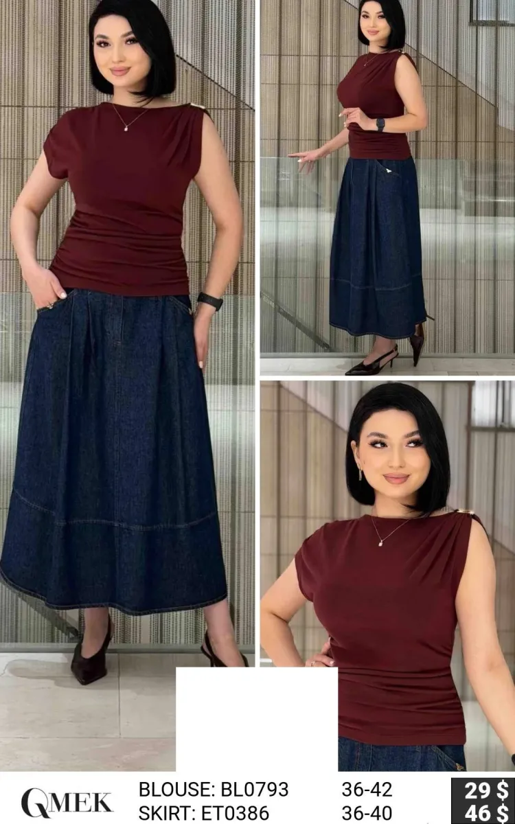 Блузка QMEK (Not specified, модель BL0793) оптом