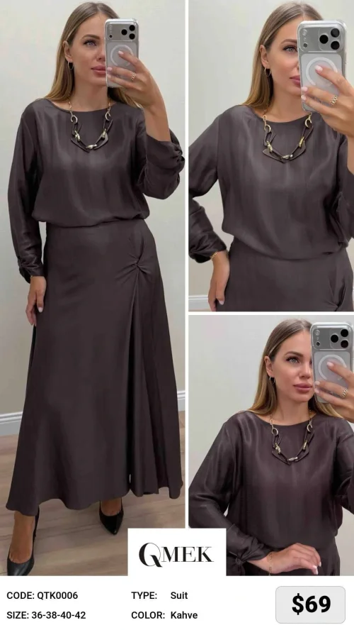 Костюмы и комплекты QMEK (Brown, модель QTK0006) оптом