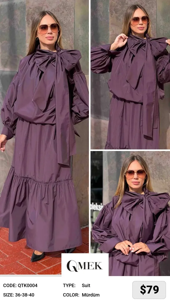 Костюмы и комплекты QMEK (Purple, модель QTK0004) оптом