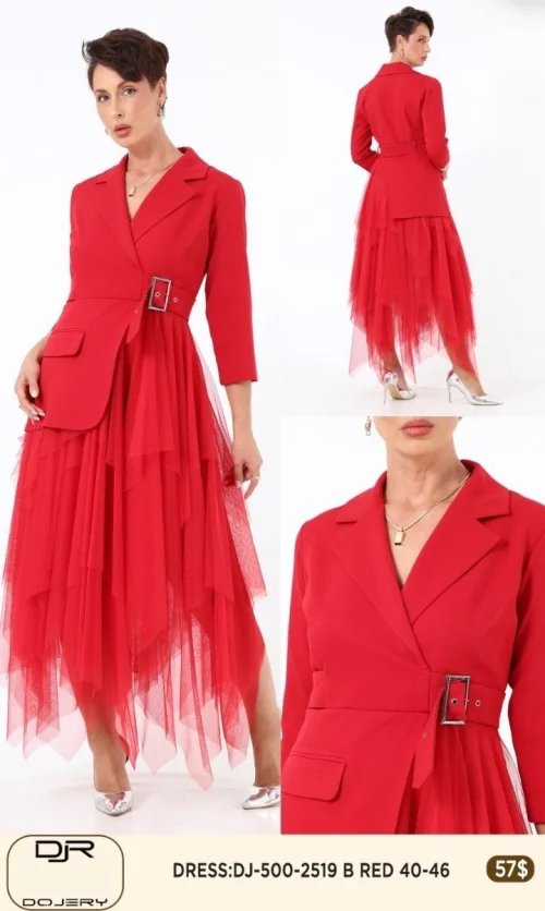 Платье Rissing Star (Red, модель DJ-500-2519) оптом