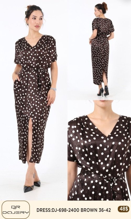 Платье Rissing Star (Brown, модель DJ-698-2400) оптом