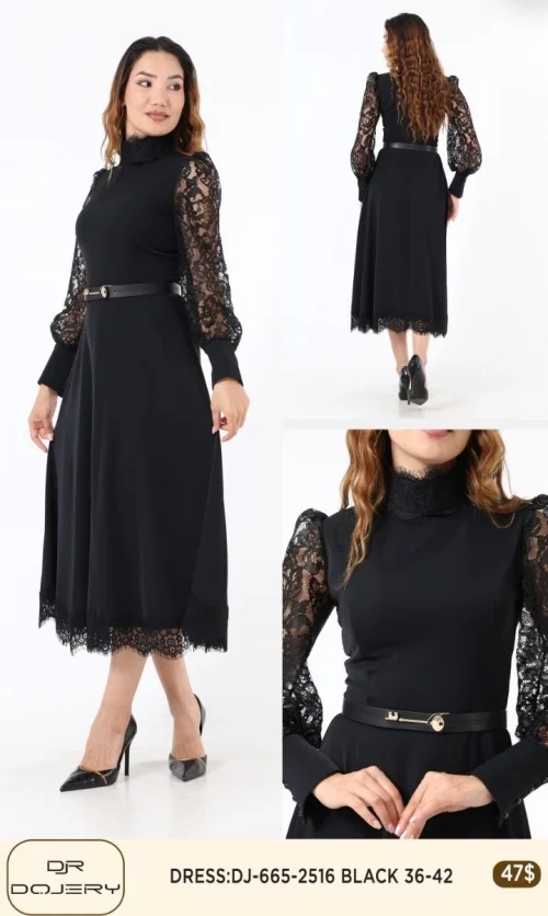 Платье Rissing Star (Black, модель DJ-665-2516) оптом