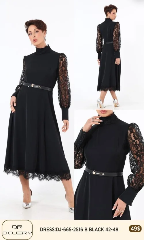 Платье Rissing Star (Black, модель DJ-665-2516) оптом