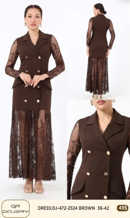 Платье Rissing Star (Brown, модель 2524) оптом