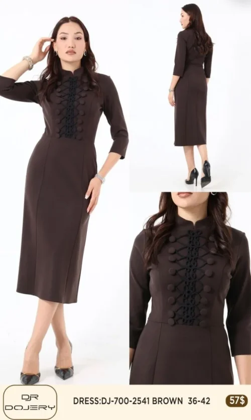 Платье Rissing Star (Brown, модель 2541) оптом