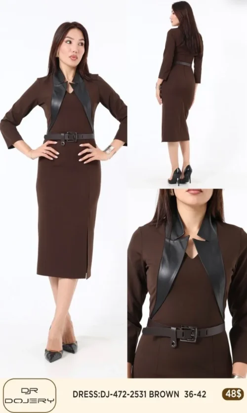 Платье Rissing Star (Brown, модель 2531) оптом