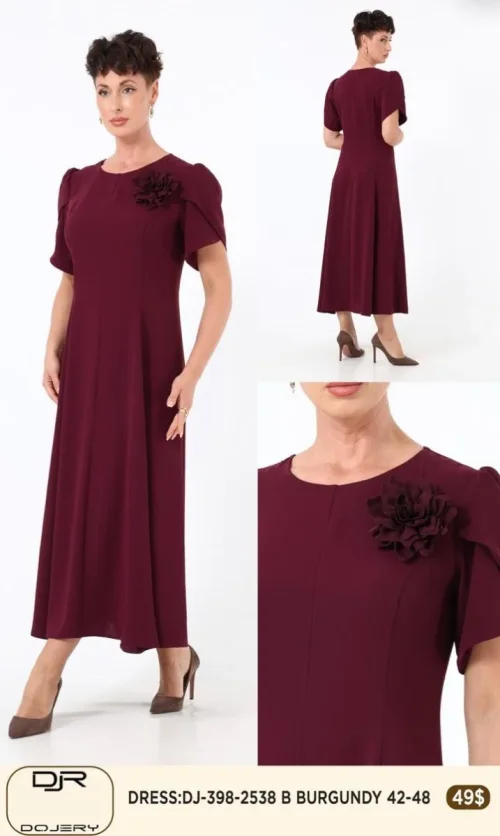 Платье Rissing Star (Burgundy, модель 2538) оптом