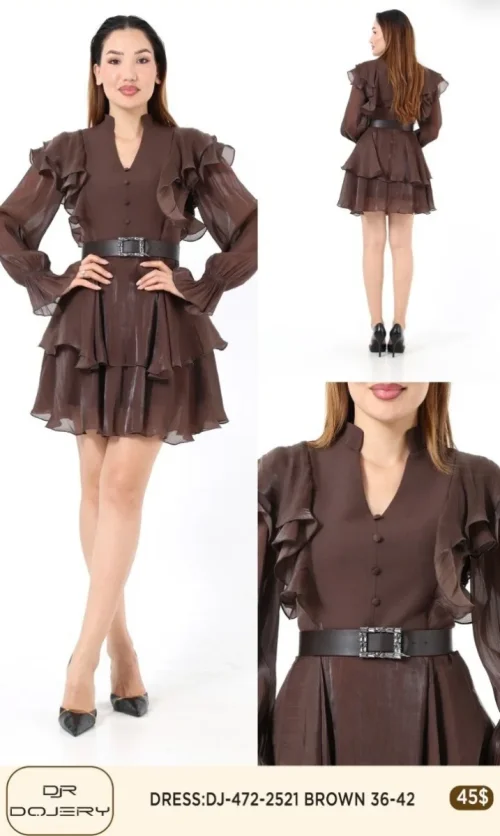 Платье Rissing Star (Brown, модель 2521) оптом